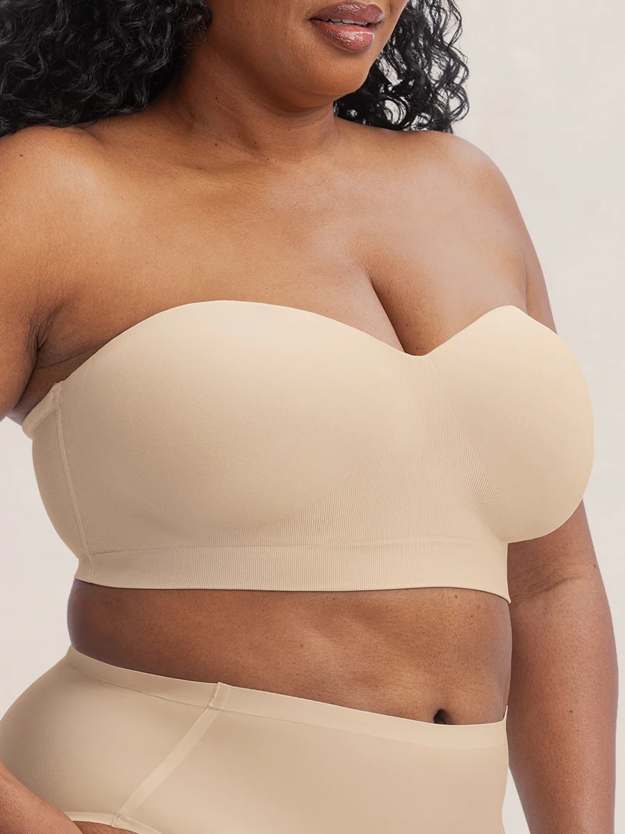 Shapermint Essentials Sweetheart Wireless Strapless Bra - Image 3