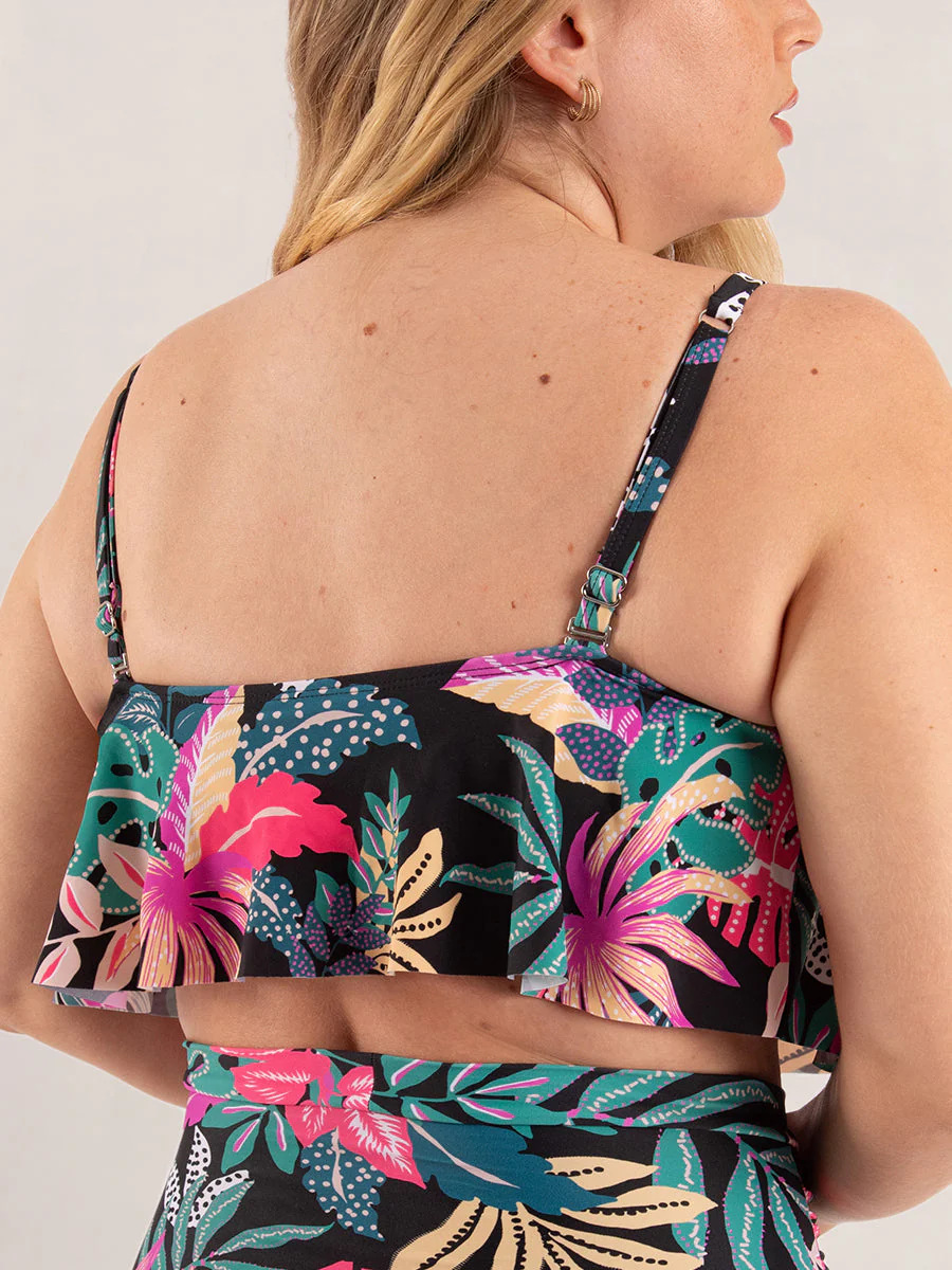 Shapermint Essentials Swim Ruffled Bikini Top - Image 19