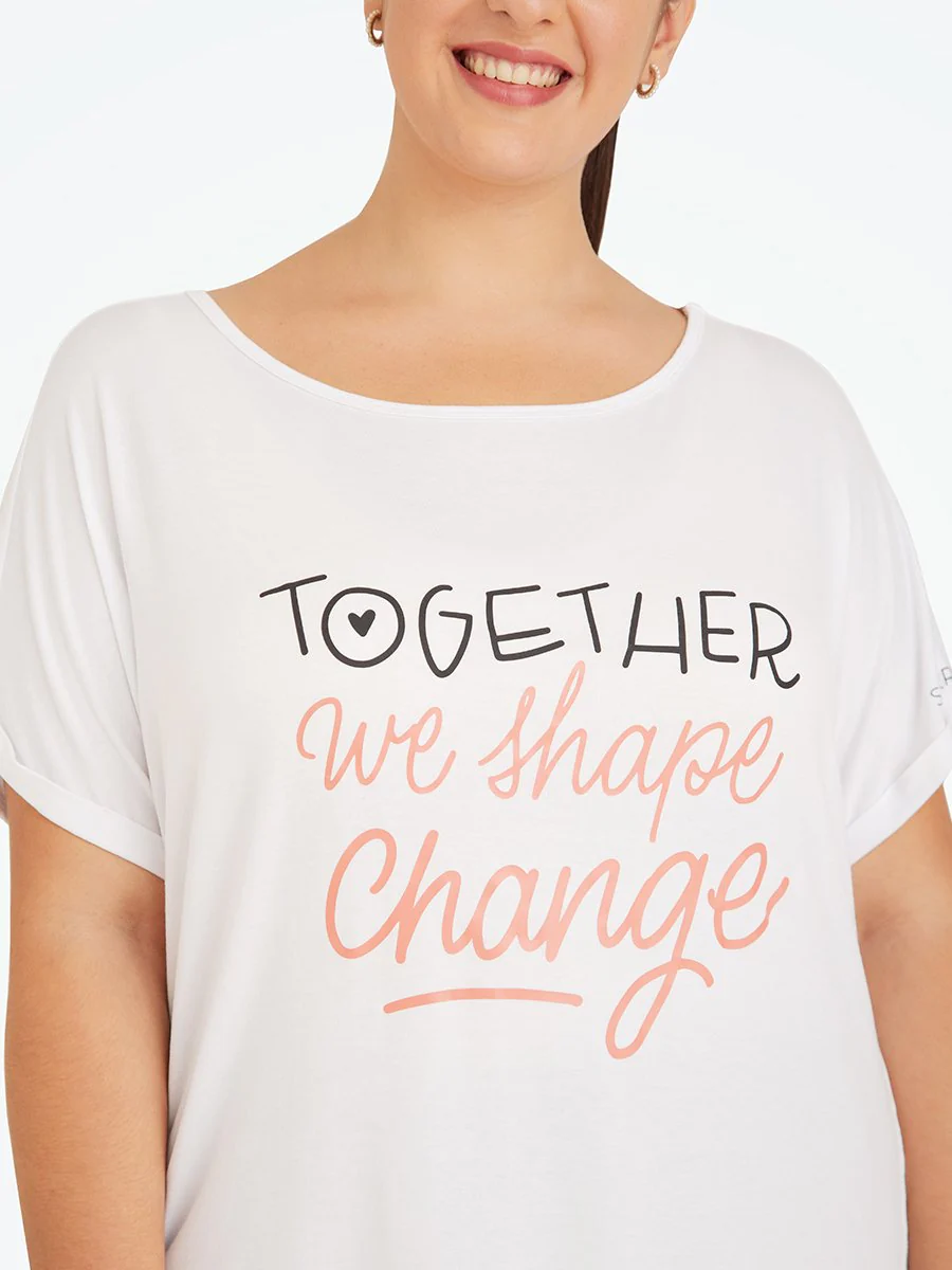 Shapermint® Together We Shape T-Shirt - Image 2