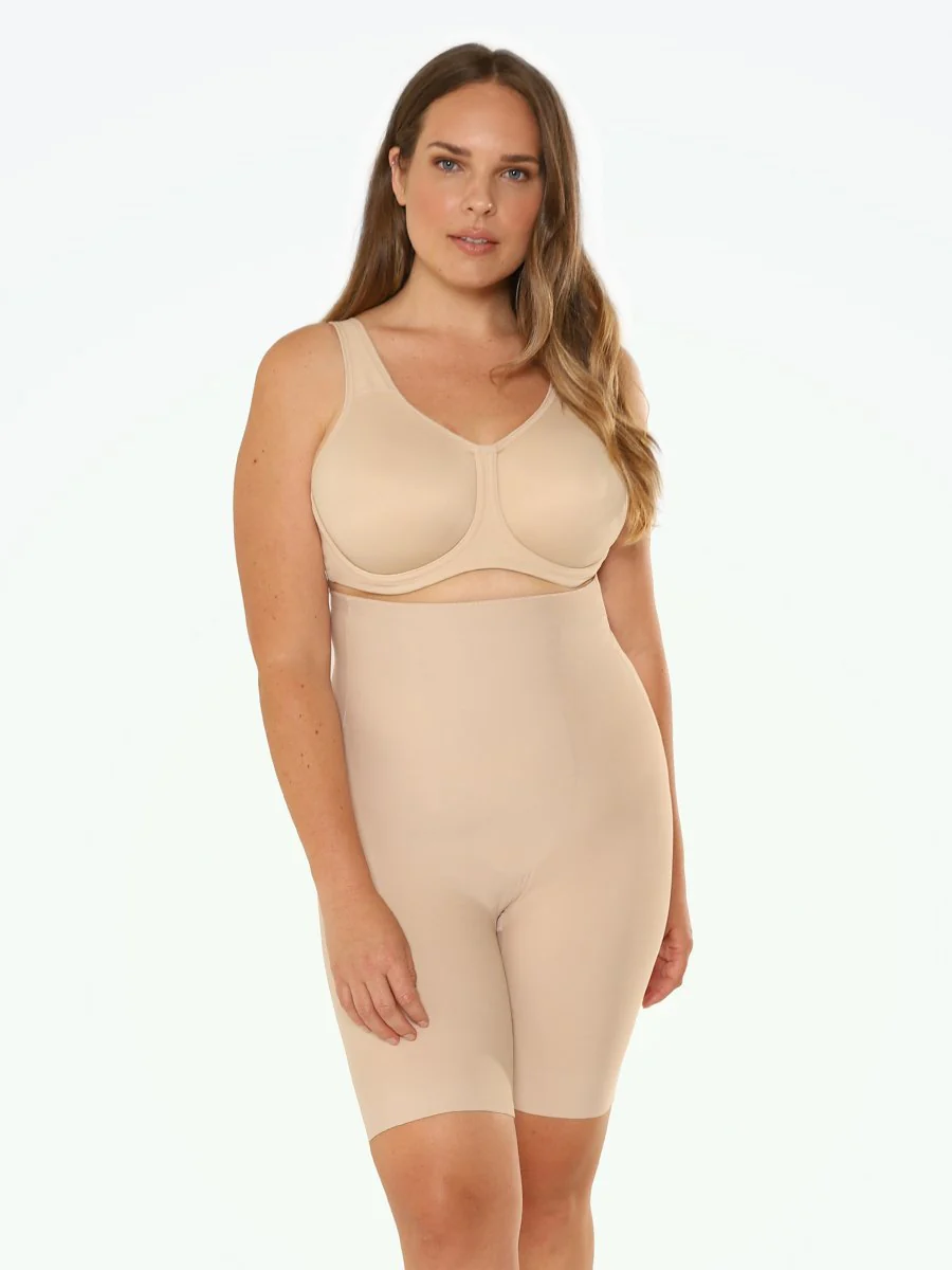 TC® Just Enough® Plus Size High Waisted Thigh Slimmer - Image 5