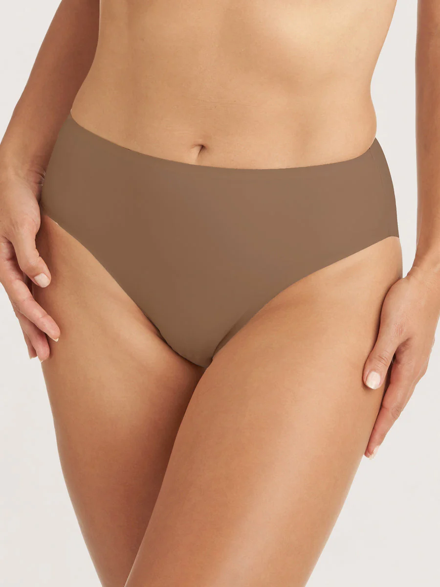 TC Wonderful Edge® Matte Microfiber Modern Hi-Cut Brief - Image 2