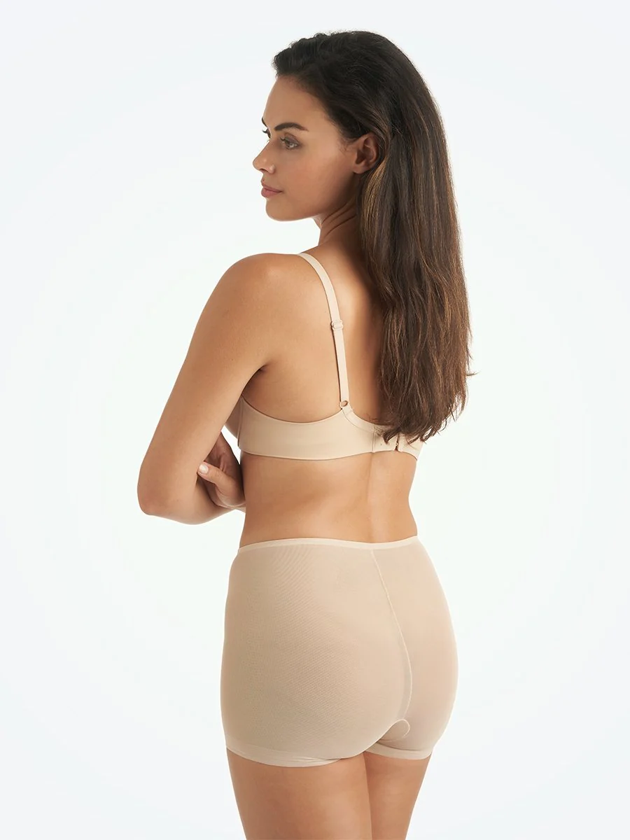 TC Wonderful Edge® Mesh & Microfiber Boyshort - Image 3