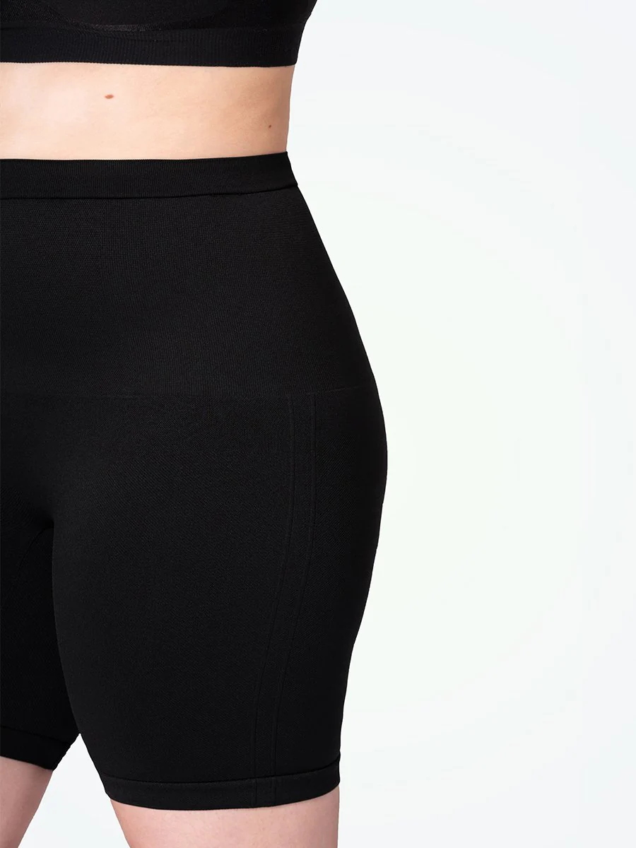 The Classic Shapermint Essentials Fresh Control Mid-Waist Shaper Bike Shorts - Image 5