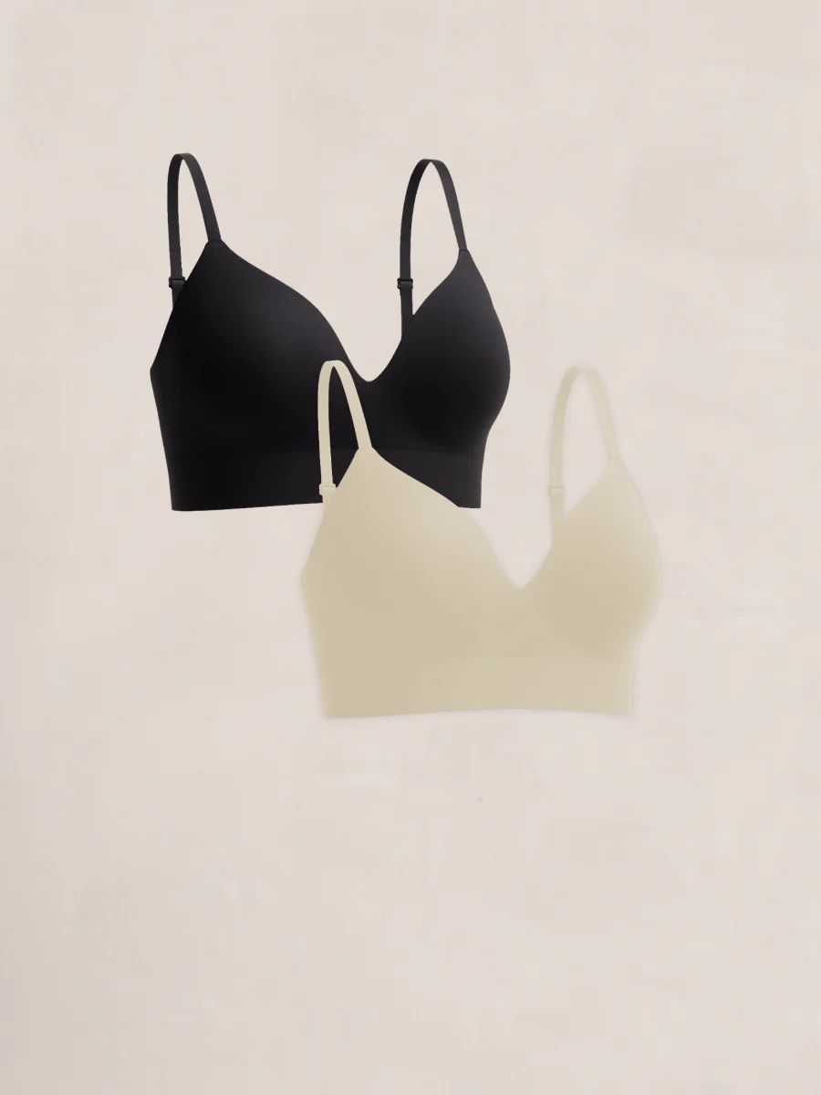 Truekind® 2-Pack Supportive Comfort Wireless Shaping Bra - Image 2