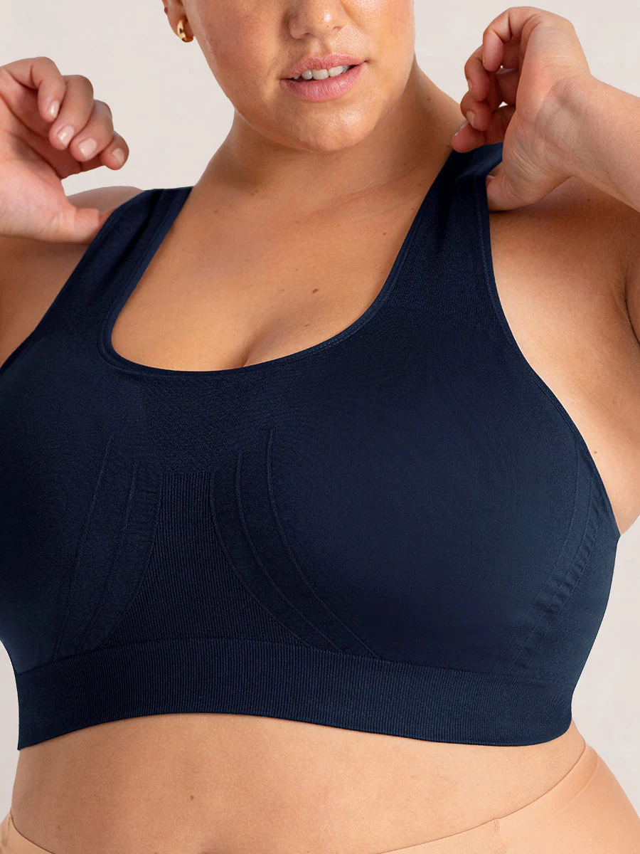 Truekind® 3-Pack Seamless Racerback Sports Bra - Image 4