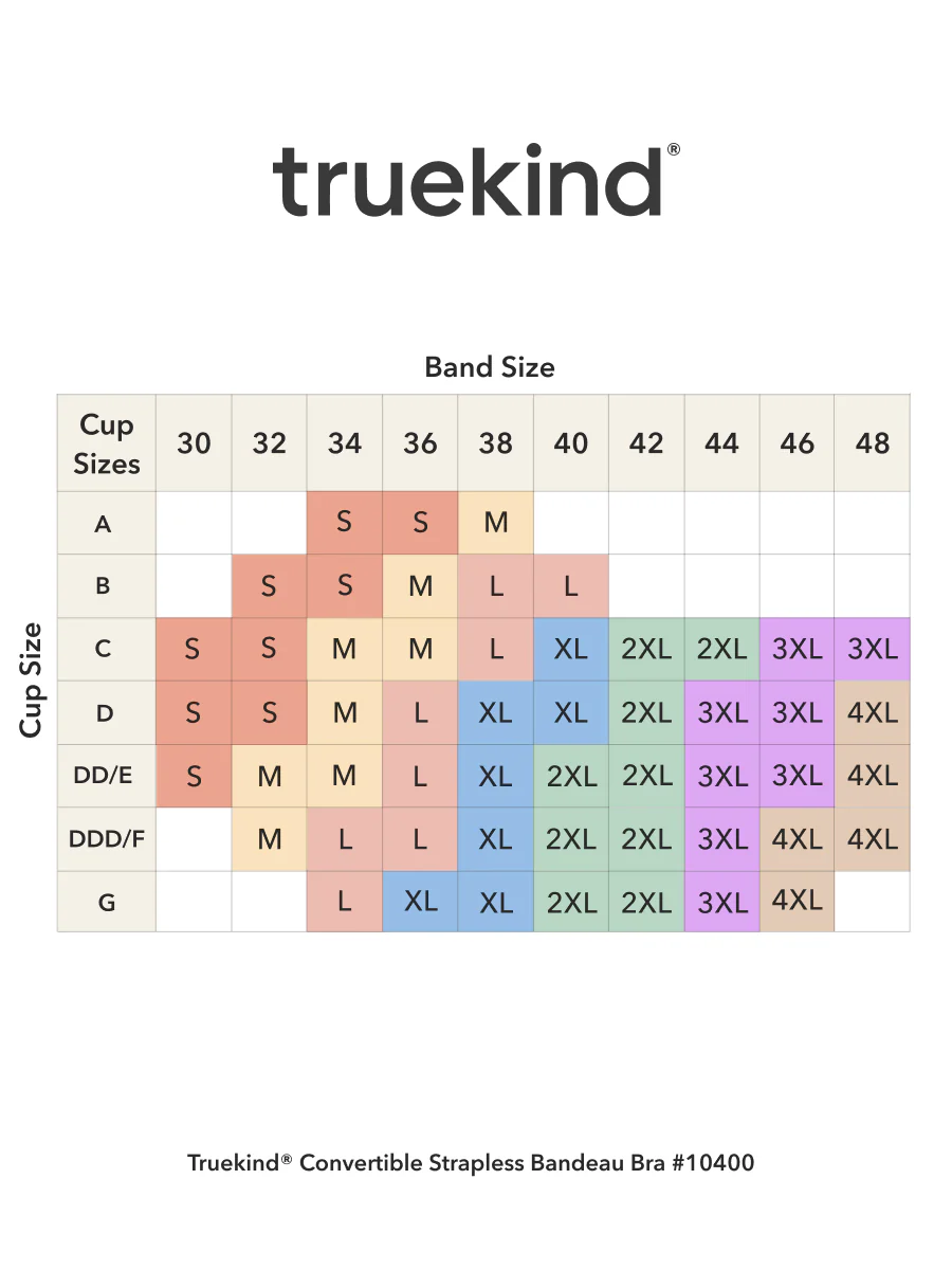 Truekind® Convertible Strapless Bandeau Bra - Image 2
