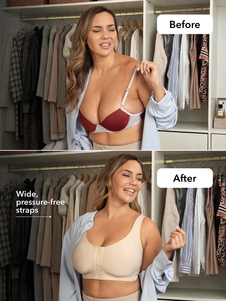 Truekind® Everyday Comfort Front Closure Bra - Image 3