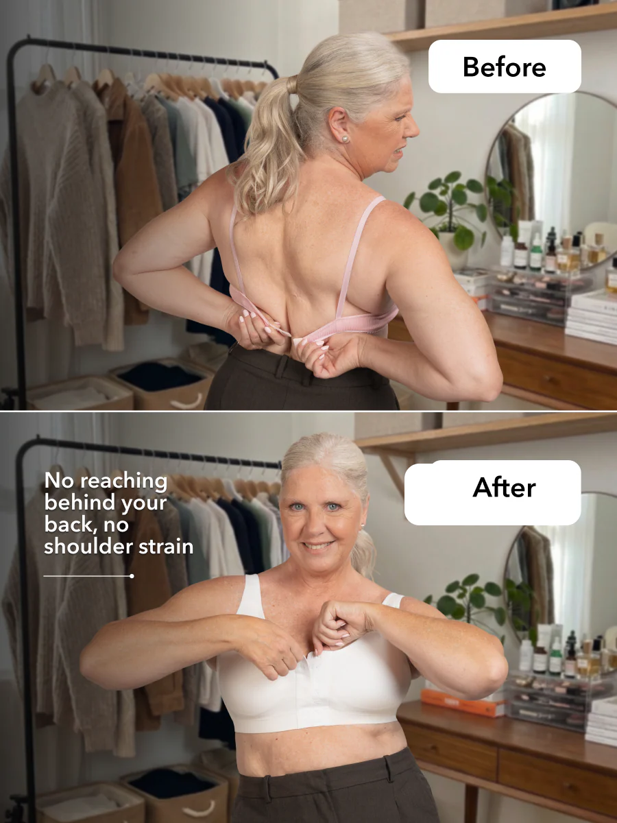 Truekind® Everyday Comfort Front Closure Bra - Image 4