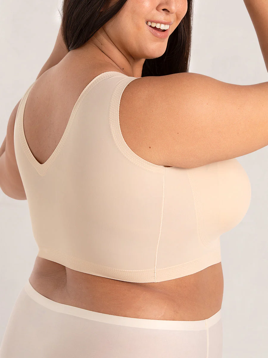 Truekind® Everyday Comfort V-Neck Bralette - Image 5
