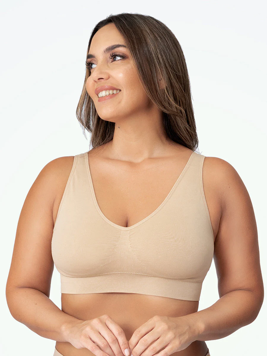 Truekind® Everyday Essential Throw-on Wireless Bra - Image 3