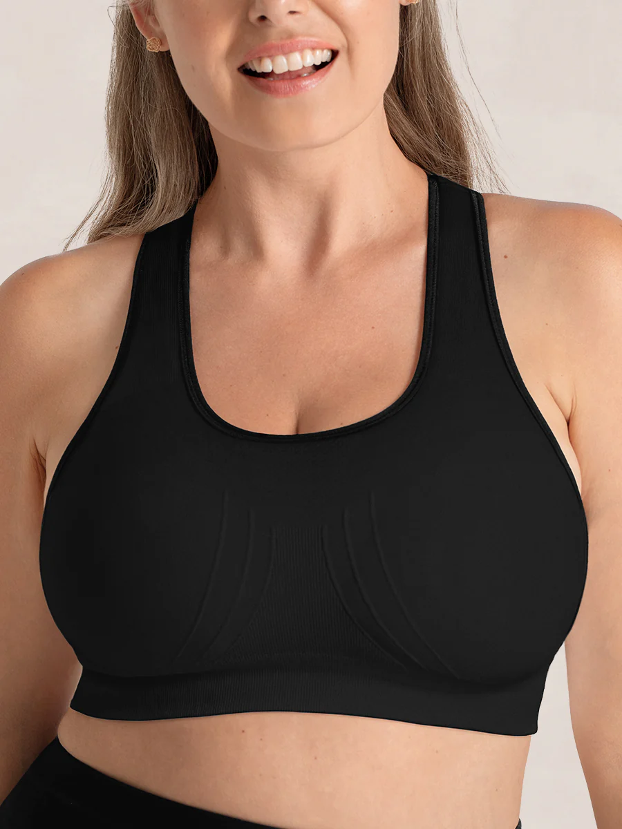 Truekind® Seamless Racerback Sports Bra - Image 5