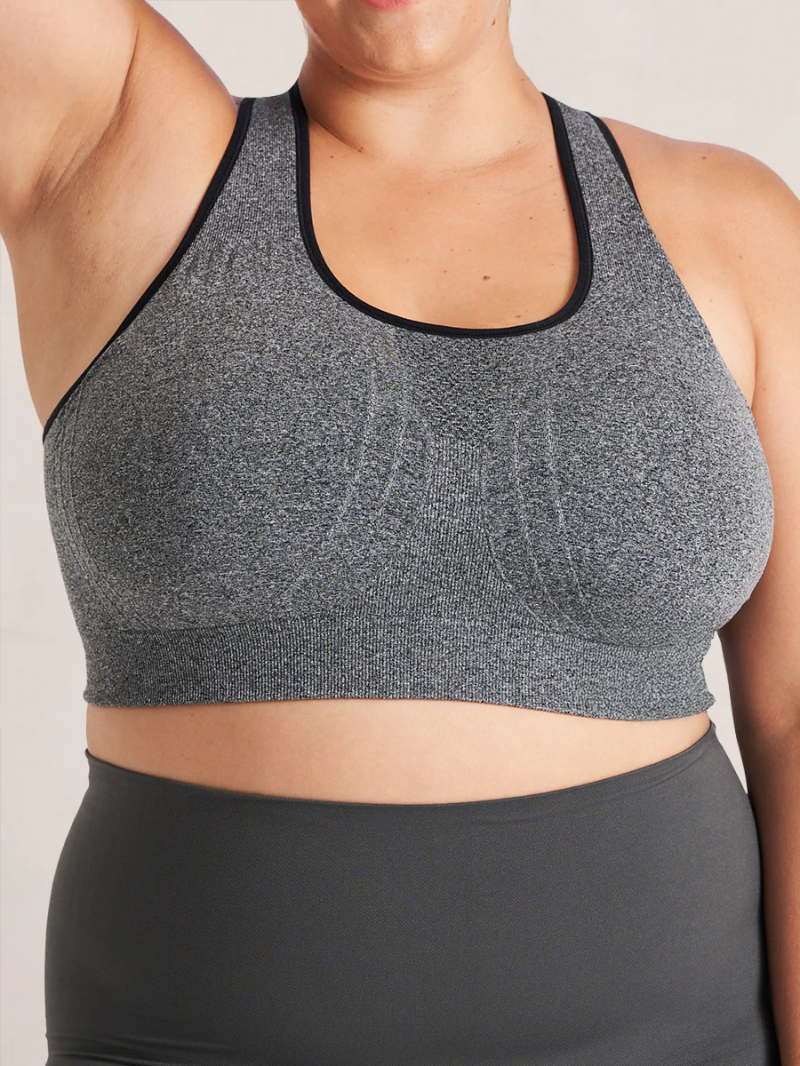 Truekind® Seamless Racerback Sports Bra - Image 7