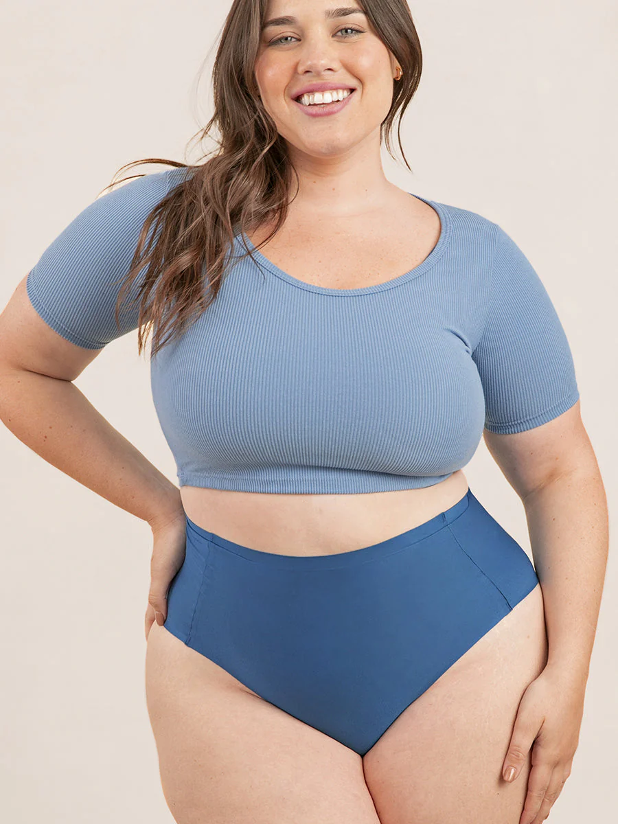 Truekind® Seamless Stretch Mid-Waist Brief - Image 15