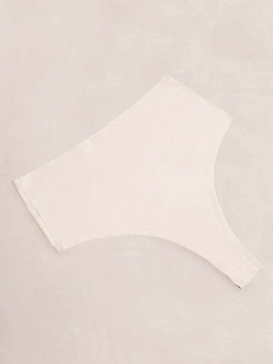 Truekind® Seamless Stretch Mid-Waist Thong - Image 12