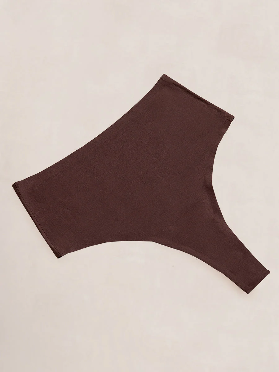 Truekind® Seamless Stretch Mid-Waist Thong - Image 14