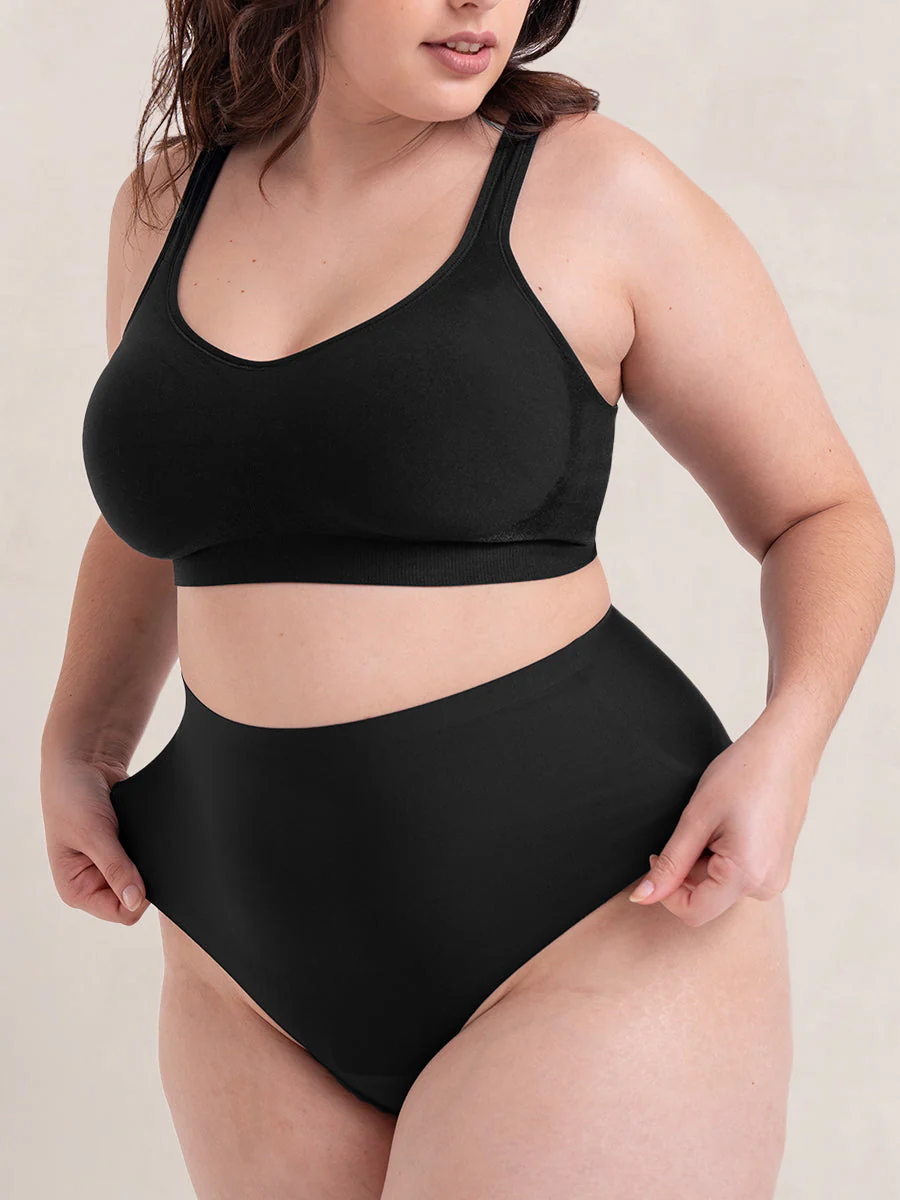 Truekind® Seamless Stretch Mid-Waist Thong - Image 15