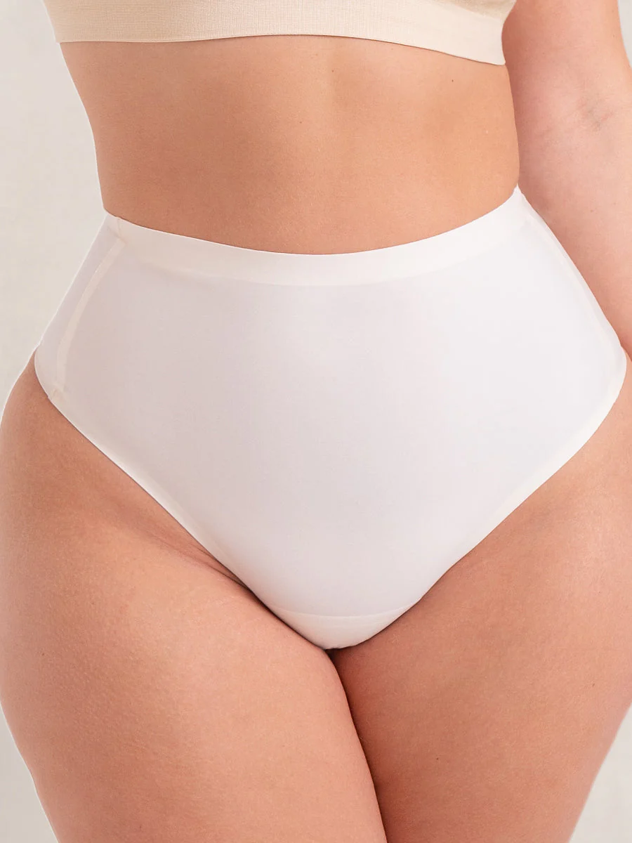 Truekind® Seamless Stretch Mid-Waist Thong - Image 4