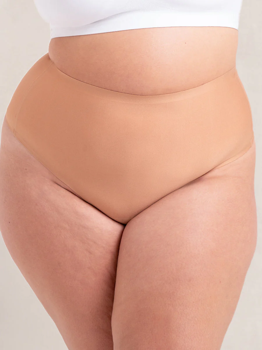Truekind® Seamless Stretch Mid-Waist Thong - Image 5