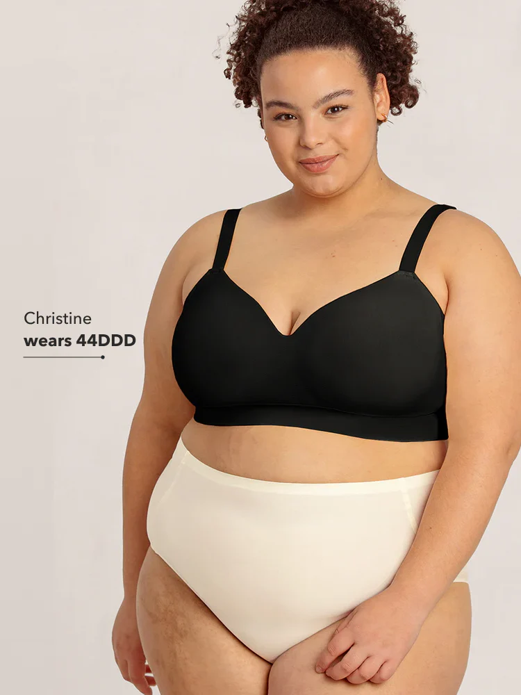 Truekind® Supportive Comfort Wireless Shaping Bra - Image 8
