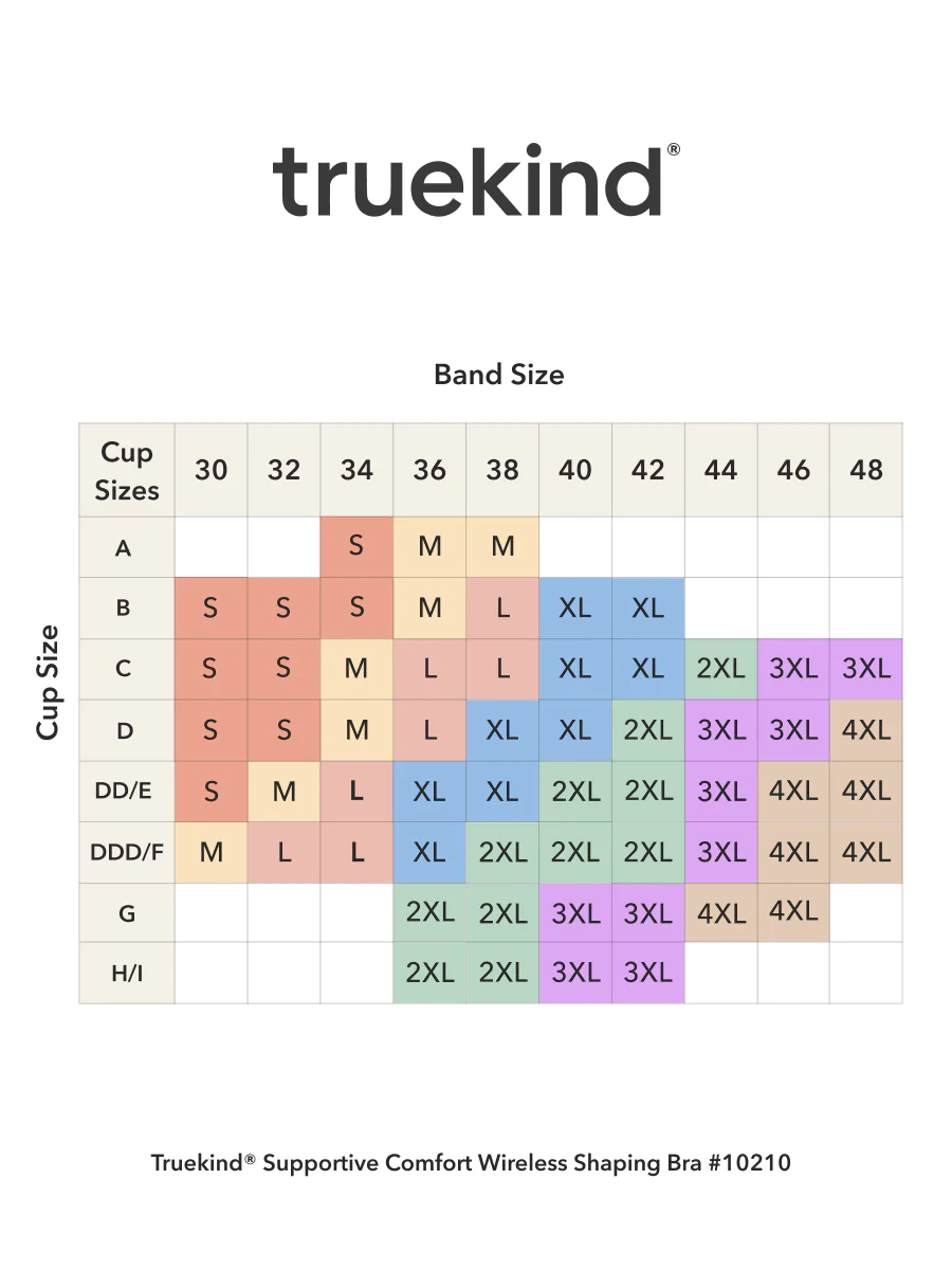 Truekind® Supportive Comfort Wireless Shaping Bra - Image 2