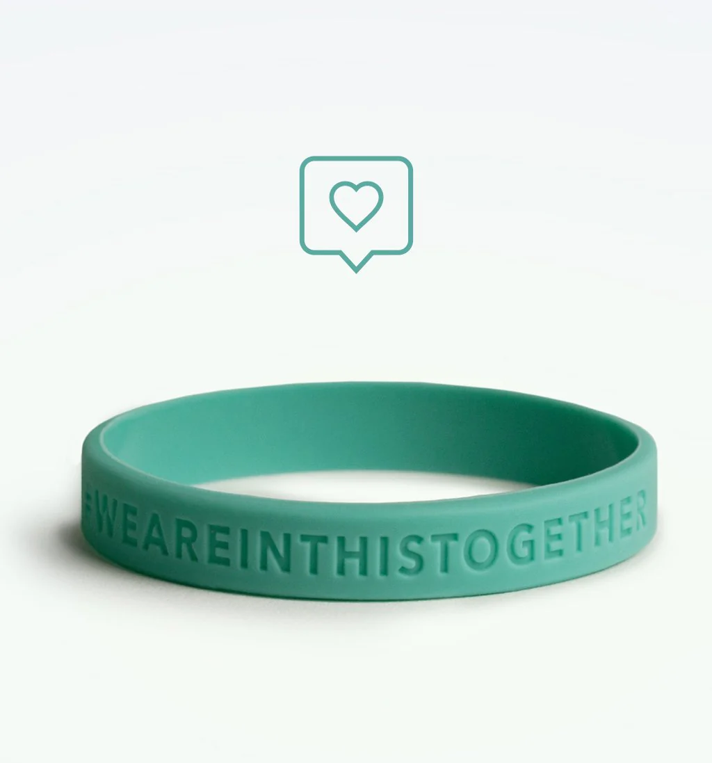 #WeAreInThisTogether Wristband